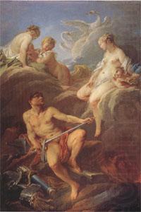 Francois Boucher Venus Requesting Arms for Aeneas from Vulcan (mk05) china oil painting image